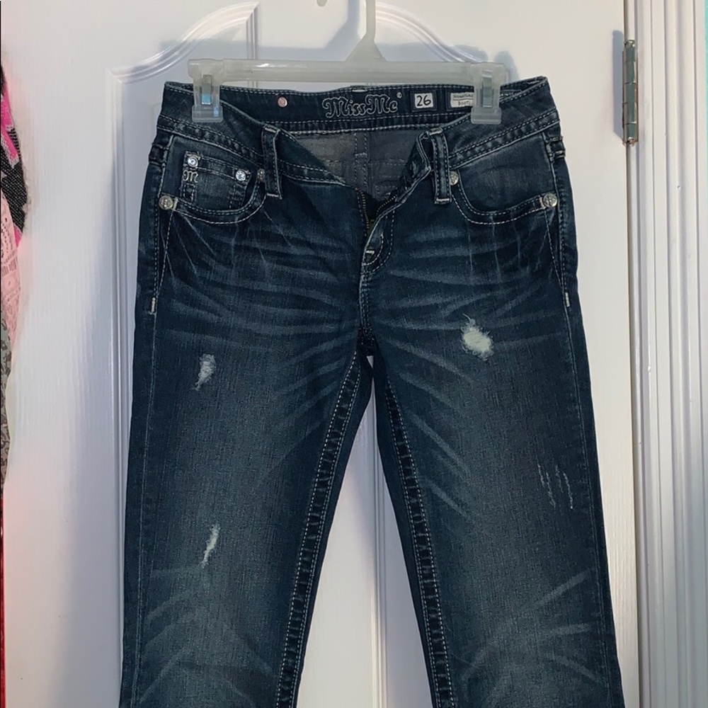 Ripped miss me jeans